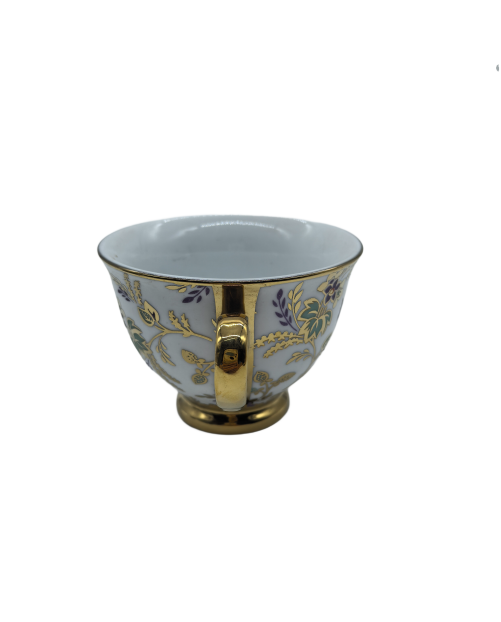 Elegant Porcelain Tea Cup,Coffee Cup With Gold Rim
