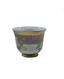 Gold Rose Porcelain Tea Cup,Coffee Cup With Gold Rim